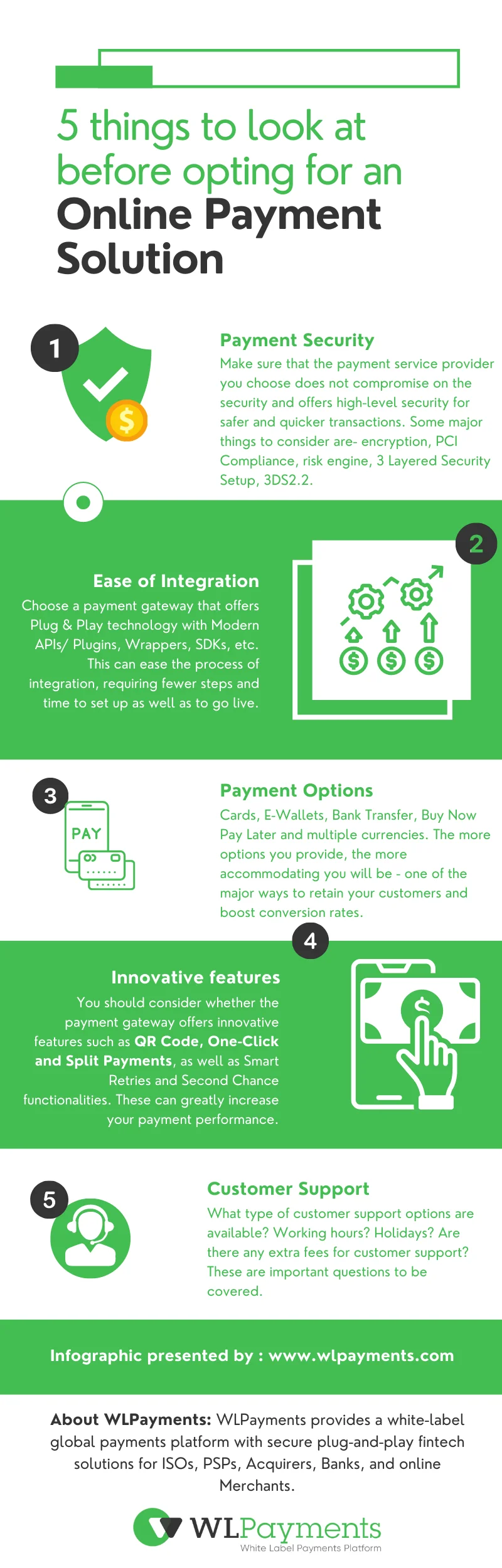 things to consider when choosing a white label payment platform